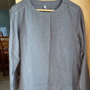 Muji cotton long sleeve